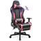 Gaming Chair with Footrest Speakers Video Game Chair Bluetooth Music Heavy Duty Ergonomic Computer Office Desk Chair