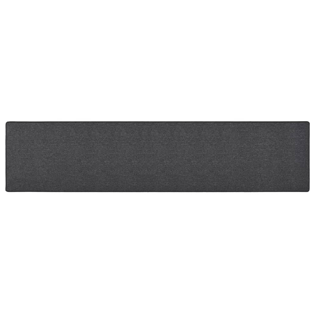 vidaXL Teppichläufer Anthrazit 50x250 cm Image