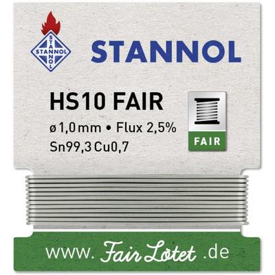 HS10-Fair Lötzinn Wickel Sn99,3Cu0,7 ROM1 5 g 1 mm - Stannol