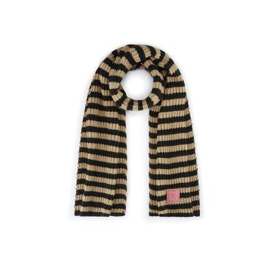 Codello Schal mit klassischen Streifen dunkelbeige Damen Image