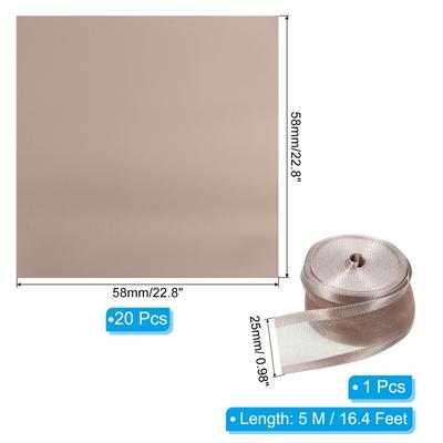 20 Sheets Floral Wrapping Paper 22.8