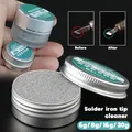 Pâte de nettoyage pointe de fer à souder crème à souder antiadhésive pâte de résurrection pour oxyde tête de fer à souder rafraîchir pointe Tinner