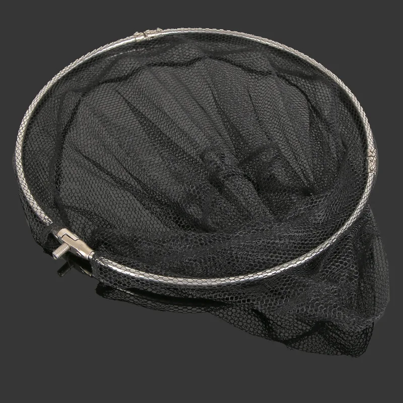 Borsa per rete da pesca pieghevole Brail Guadino da pesca Testa Reti pieghevoli Profondità Atterraggio Dip Accessori Strumenti per la cattura dei pesci
