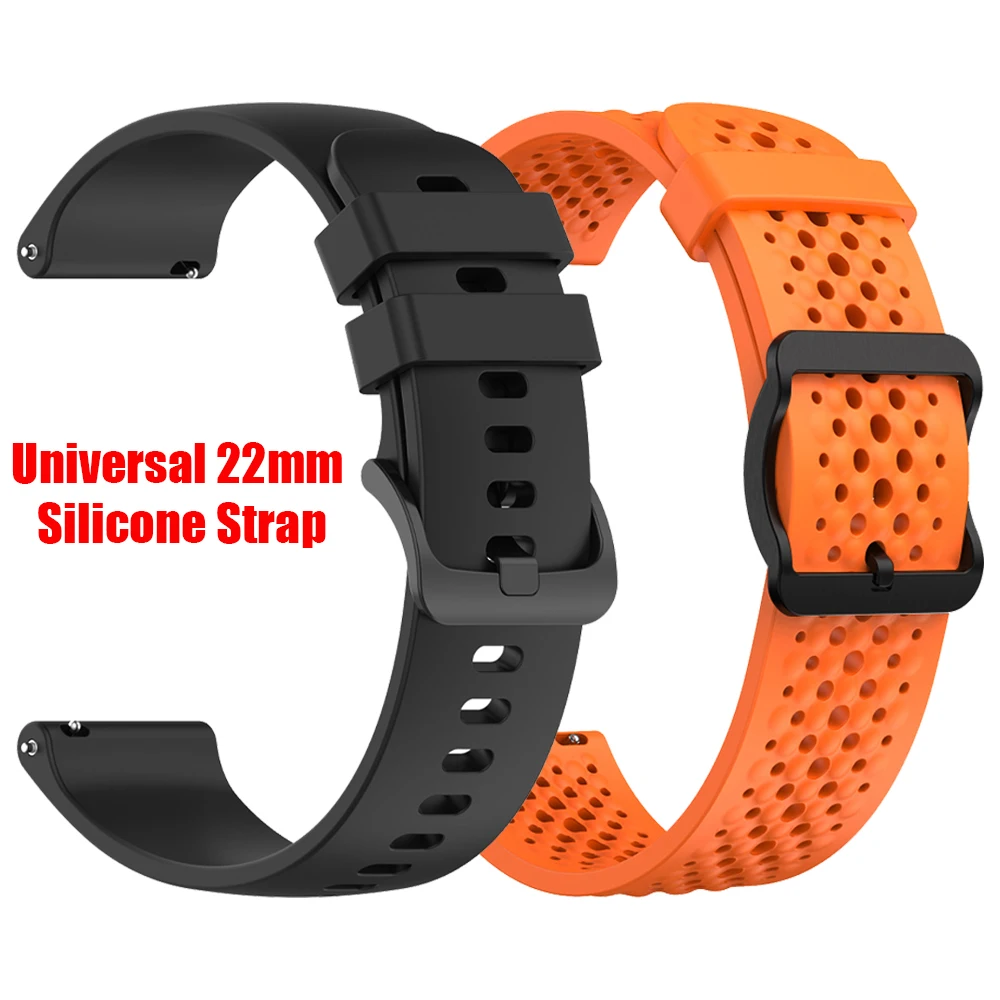 22 mm Silikon-Sportarmband für Garmin Forerunner 255 265 Banduhr Venu 3 2 Vivoactive 4 Armband Gürtel Ersatzzubehör Image