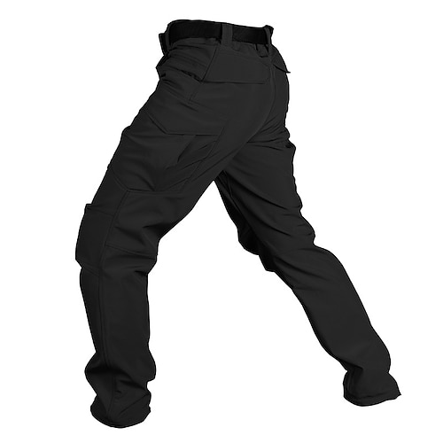 Herren-Cabrio-Wanderhose Schnelltrocknende, leichte, abnehmbare, atmungsaktive Cargohose für Outdoor, Angeln, Safari (grau, l) Image
