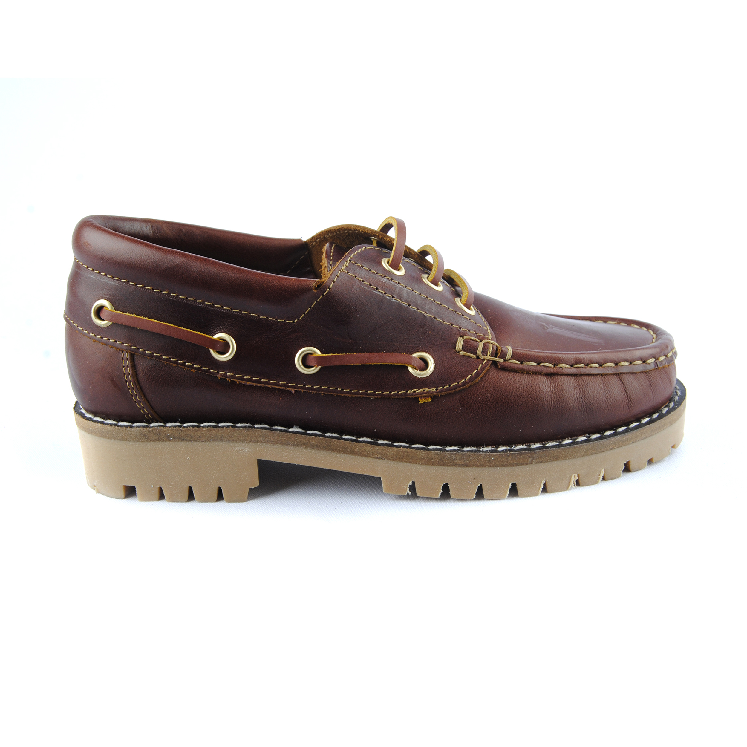 Unisex's Mokassin Schuh Riverty Farbe Braun
