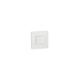 080602 Deviatore doppio 10AX 250V - Nettuno - Bianco - Legrand