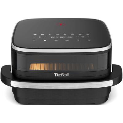 TEFAL Heissluftfritteuse "FW4018 Easy Fry XL Surface mit Pizzabackfunktion", schwarz, B:39cm H:19,8cm T:34cm, Fritteusen