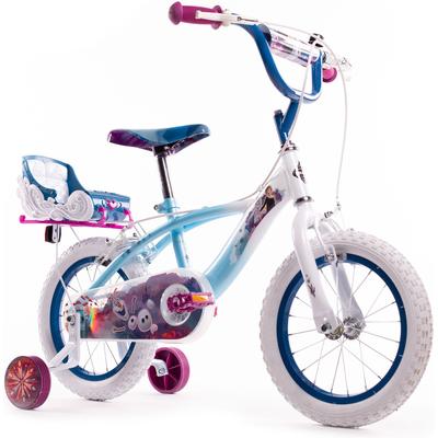Kinderfahrrad HUFFY Gr. 24, blau, Fahrräder, Kinder, 24cm, 14 Zoll (35,56cm) hinten: 14 Zoll (35,56cm)