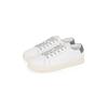 Sneaker CALVIN KLEIN JEANS "CLASSIC CUPSOLE LOW OHB", Herren, Gr. 43, weiß, Leder, Lederimitat, sportlich, Schuhe, Freizeitschuh, Halbschuh, Schnürschuh in klassischer Optik