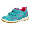 Hallenschuh LICO "Sportschuh Enjoy V", Kinder, Gr. 33, blau, Synthetik, Schuhe