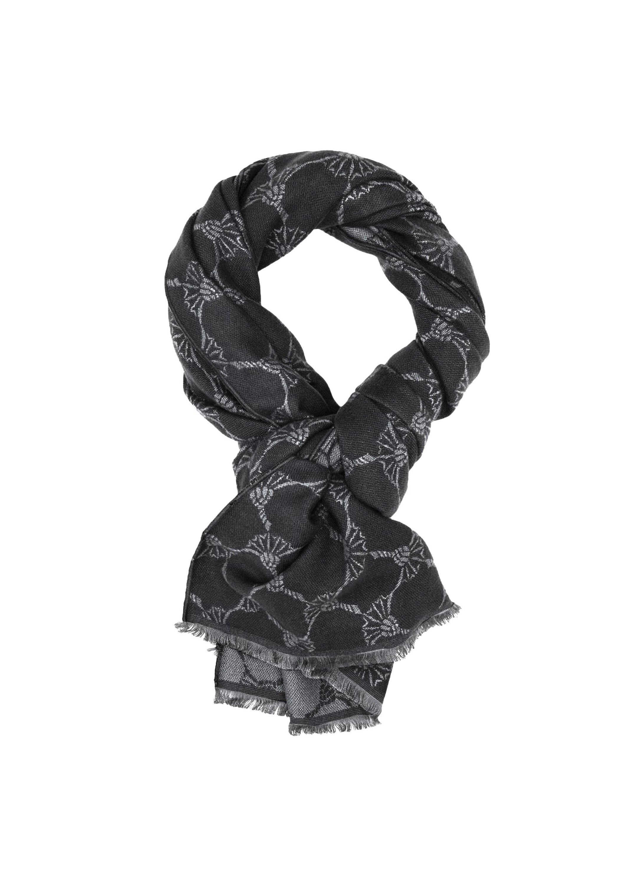 Schal JOOP "Schal JSC-02Felix", Herren, grau, Obermaterial: 100% Viskose CV., Modetücher Schal