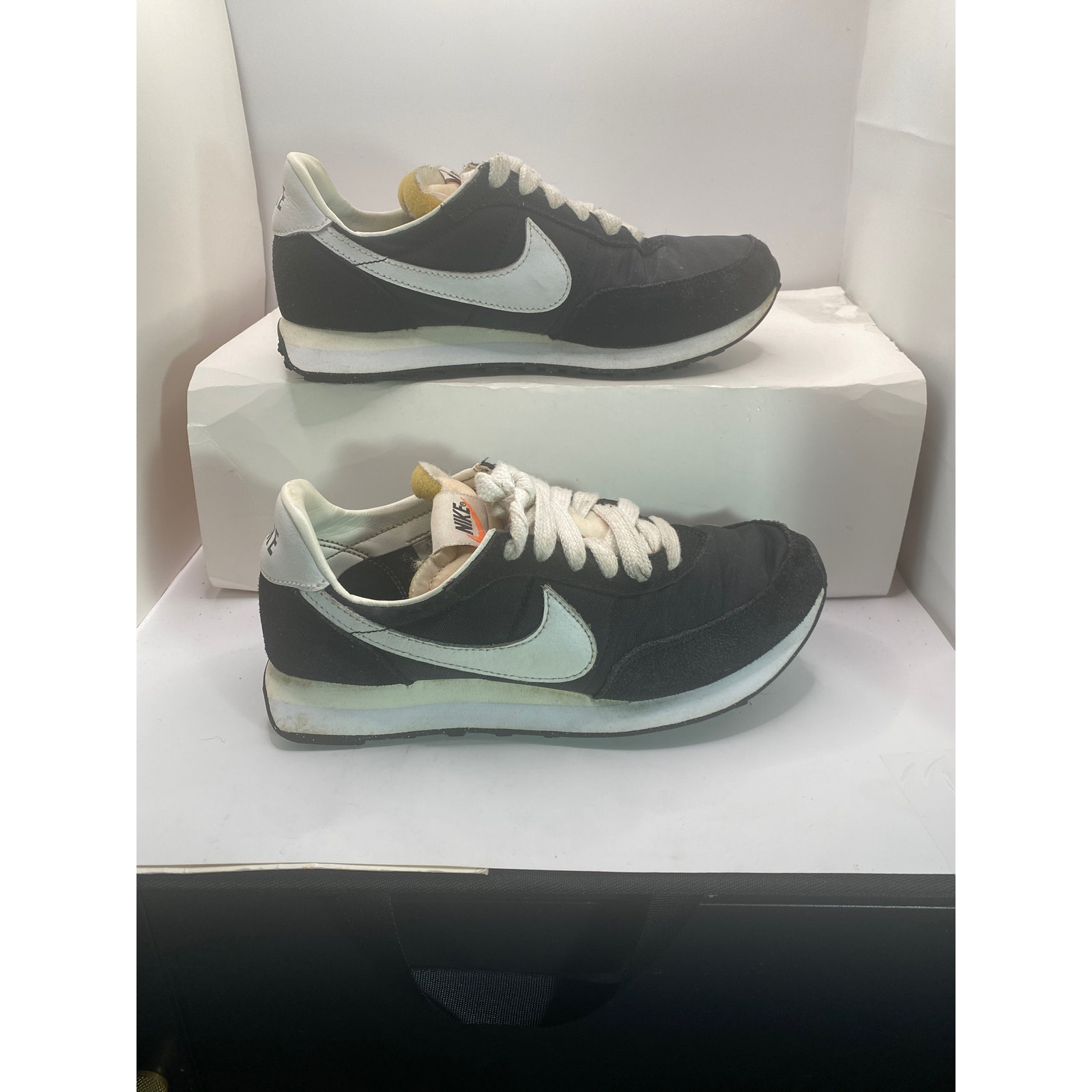 Nike Shoes | Gs) Nike Waffle Trainer 2 'White Sail' Dc6477-100, Size 3.5y | Color: Black/White | Size: 3.5b
