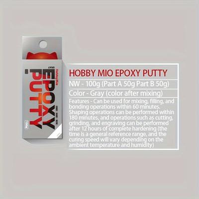 TEMU 100g Modeling Epoxy Putty For Crafts Figure Models Decoration Hobby Tool Grey/yellow Image