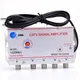 1 in 2/3/4/6/8 Out DTMB Guadagno 20DB Onda Terestre Amplificatore di Segnale TV Digitale CATV Splitter Apparecchiatura TV Booster 220V