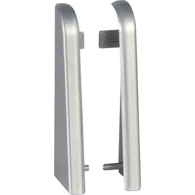 Neuhofer Endstück 10 x 20 x 60 mm Silber bedampft Leistenclips & -ecken