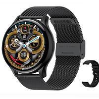 Imosi Herren Smart Watch HK89 1.43 AMOLED Anrufbeantworter Uhr Always On Display IP68 wasserdichte Sport Smartwatch für Damen und Herren