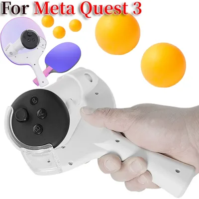 Touch Controller Handle Grip To Play Eleven Table Tennis Ping Pong Paddle Handle for Meta/Oculus