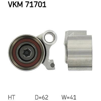 Skf Spannrolle, Zahnriemen [Hersteller-Nr. VKM71701] für Toyota Image