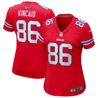 Buffalo Bills Nike Game Sekundär Ausweichtrikot - Rot - Dalton Kinkaid - Damen Image
