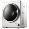 TEMU Maxmass Electric Tumble Compact Laundry Dryer Stainless Steel Wall Mounted 1.5 Cu.ft.