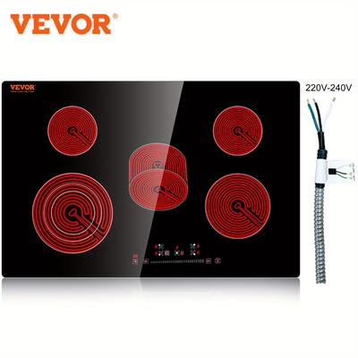 TEMU Vevor , 30.3 X 20.5 5 , 240v Cooktop , & Included, 9 For Fry