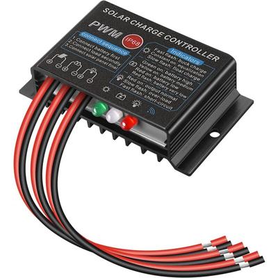 Solarpanel-Regler, Solarpanel-Regler, Laderegler, 12 V/24 v, 20 a, pwm, wasserdicht, IP68, Image