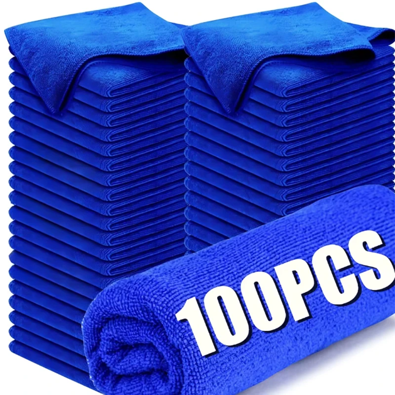 Karosseriehandtuch Mikrofaser-Reinigungstücher Fusselfreies Mikrofaser-Reinigungstuch Tücher Wiederverwendbare Reinigungstücher Super saugfähig Image