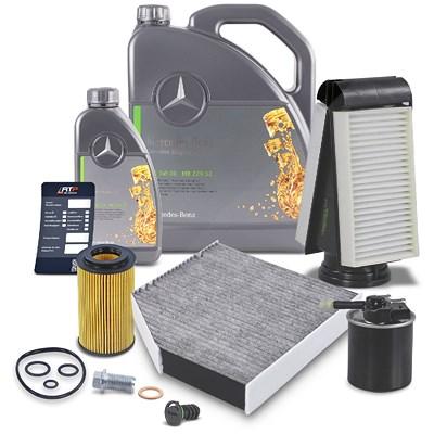 Bestprice Inspektionspaket Set B + 6l 5W-30 MB 229.52 Motoröl für Mercedes-Benz Image
