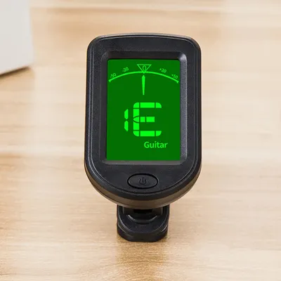 LCD Display Digital Clip-On Tone Tuner Clip-On Tuner Clip On Guitar Tuner for