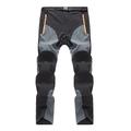 Per uomo Pantaloni da escursionismo Patchwork Estate Esterno Impermeabile Antivento Asciugatura Rapida Leggero Pantaloni Verde militare Blu marino scuro Campeggio / Escursionismo Caccia Pesca S M L