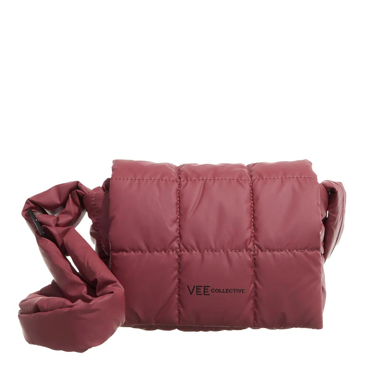 Vee Collective Crossbody Bags - Porter Messenger Mini Biking - Gr. unisize - in Rot - für Damen - aus Synthetisches Material & Kunstleder & Kunstleder