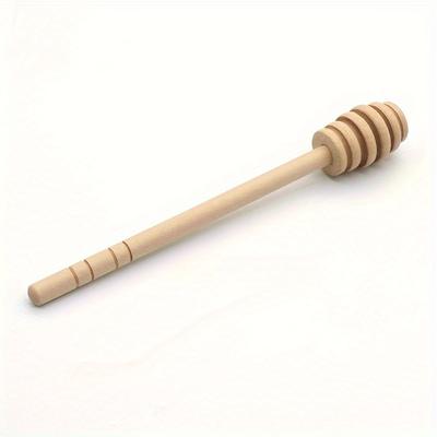 TEMU 2pcs Long-handle Wooden For Restaurant- Mixing Honey, Coffee, Milk, And Tea Eid Mubarak