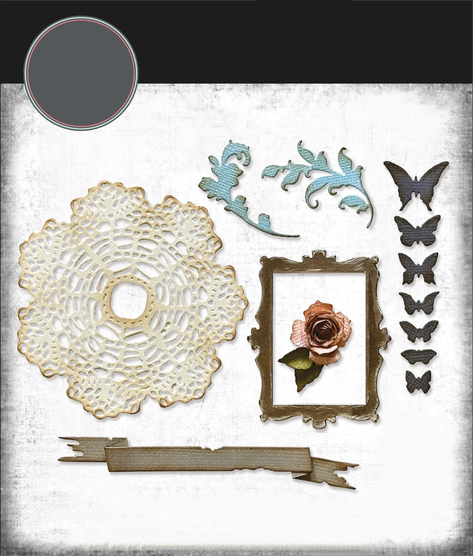 RETRO DEKOR Halloween Dekorationen Metall Schneiden Stirbt Schablone Für DIY Scrapbooking Album Papier Karten Dekorative Handwerk Präge Image