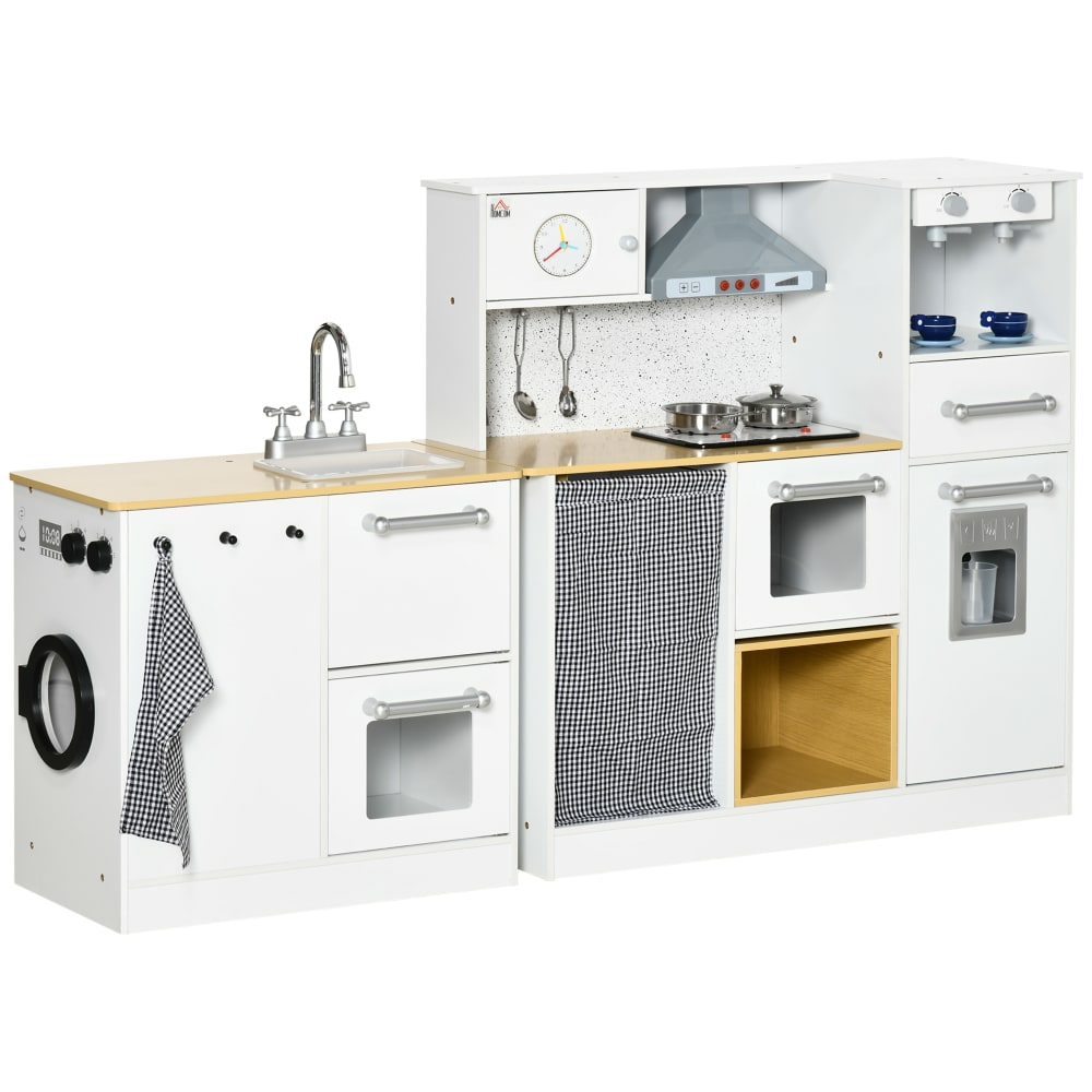 Cucina giocattolo in legno per bambini 3-6 anni design 2 pezzi
