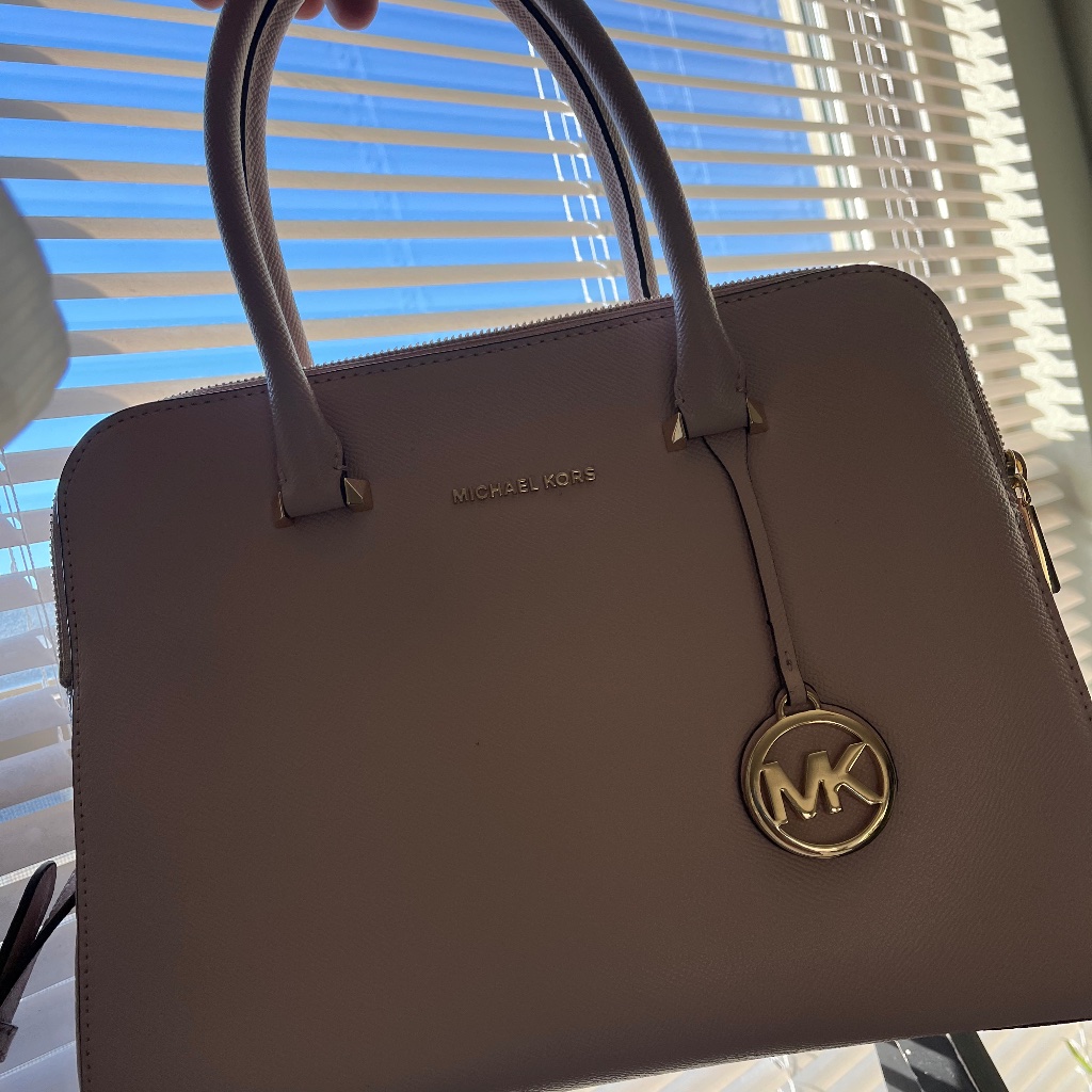 Michael Kors Bags | Authentic Michael Kors Handbag | Color: Gold/Pink | Size: Os