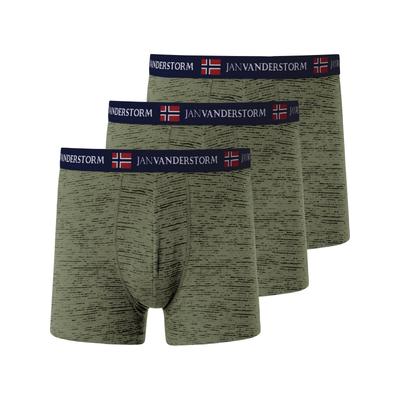 Retro Pants JAN VANDERSTORM "3er Pack Retropant NORIK", Herren, Gr. 5XL, grau (dunkelgrau), Obermaterial: 95% Baumwolle 