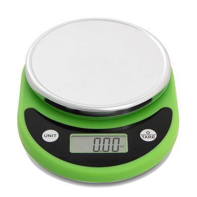 Digital Kitchen Scale, Multifunction Food Scale, Silver/Black