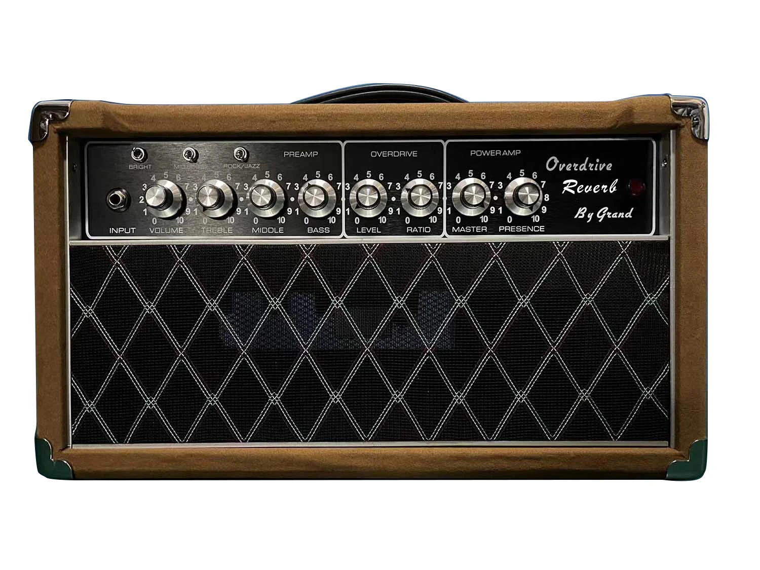 Sonderpreis, Dumble Overdrive Reverb Clone ODR handverdrahteter Gitarrenverstärkerkopf, JJ-Röhren, zufällige Farbe Lieferung Image