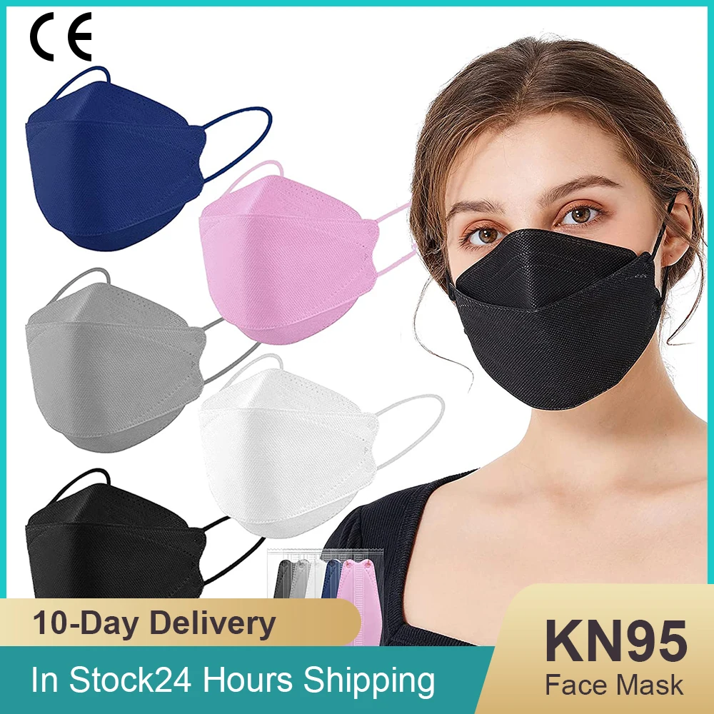 10 Tage Mascarilla FPP2 Homologada Anti-Staub FFP2 Gesichtsmasken Masken für Virenschutz KN95 Maske Mascarillas Negras Mehrfarbig Image