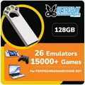 Unità flash USB 3.0 portatile da 128 GB Sistema Retrobat 15000+giochi con 26 emulatori per PSP/PS2/DC/GAME BOY per ROG ALLY/Windows PC