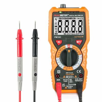 Ahlsen - Digitalmultimeter PM18C ac dc Digitaler elektrischer Tester Automatischer berührungsloser Image