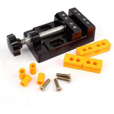 Universeller Mini-Schraubstock, DIY-Werkzeug, Schraubstock aus Aluminiumlegierung, Tischöffnung, Image