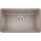 , Truffle 441297 Precis Siranit Super Single Undermount Kitchen Sink, 32"" X 19""