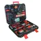 238 PCS Tool Set General Household Hand Kit with Plastic Toolbox Storage Case Black, For Garage,