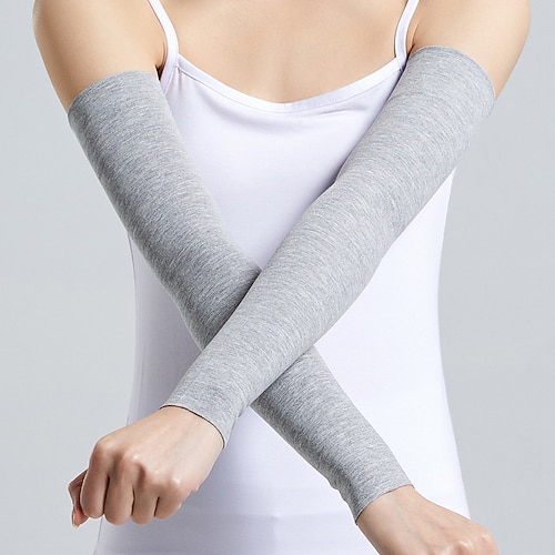 Ellenbogenwärmer, ultradünner Handgelenkschutz für Männer und Frauen, Ellenbogenverlängerungsarmmanschette für Wärme- und Kälteschutz Image