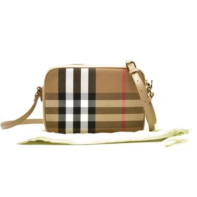 Burberry Bags | Burberry Calfskin Vintage Check Small Camera Bag Archive | Color: Cream | Size: Os