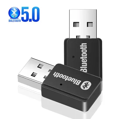Auto Bluetooth 5.0 Audio Sender USB Dongle Wireless Audio Sender Stereo Musik Bluetooth Adapter für Image
