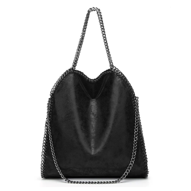 Damenhandtaschen, modisches Design, Handtasche, lässige Tasche, Damenhandtasche, tragbare Kette, große Schultertasche, Umhängetasche, Geburtstagsgeschenk Image