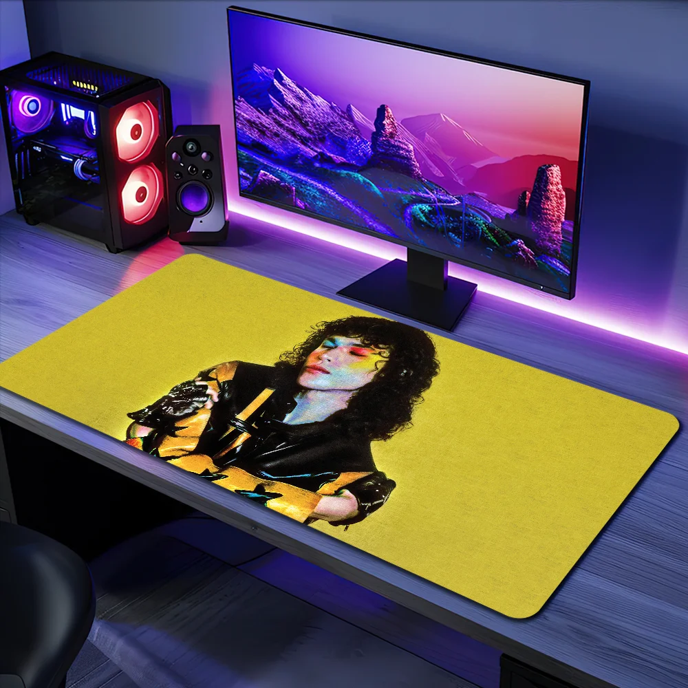 Sänger C-Conan Grau gefunden Himmel Mouse pad Tastatur Matten Büro große Maus matte Computers piel große Anti-Rutsch-Gummi PC Mäuse Matte Image